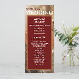 Einzigartiges, einfaches Magazin-Cover Flat Progra Programm