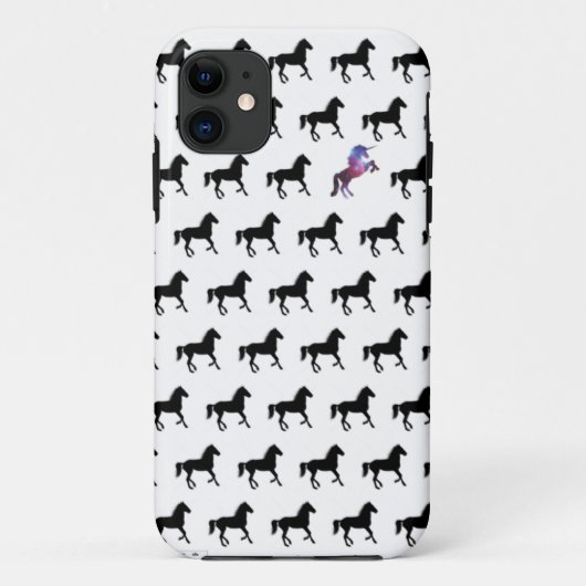 Einzigartiges Einhorn Case-Mate iPhone Hülle (Rückseite)