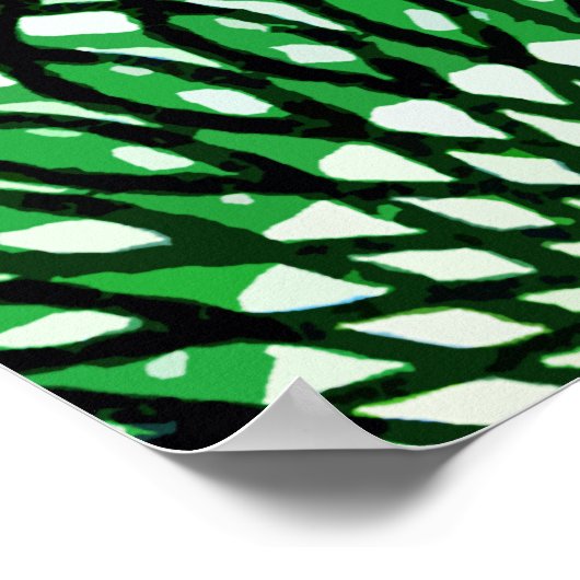 Einzigartiges Einhorn Poster (Ecke)