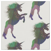 Einzigartiges Einhorn Stoff (Nahaufnahme)