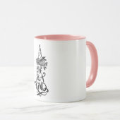 Einzigartiges Einhorn Tasse (VorderseiteRechts)