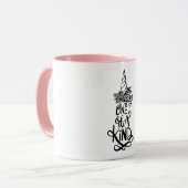 Einzigartiges Einhorn Tasse (Vorderseite Links)