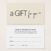 Einzigartiges Elegantes Blasses Pastel Goldenes He (Vorne & Hinten)