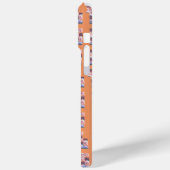 Einzigartiges, elegantes Herz-Gemustertes Kunstwer Case-Mate iPhone Hülle (Rückseite / Links)