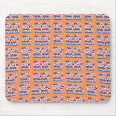 Einzigartiges, elegantes Herz-Gemustertes Kunstwer Mousepad (Vorne)