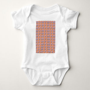 Einzigartiges Elegantes Herz-Muster-Kunstwerk für Baby Strampler