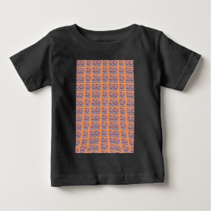 Einzigartiges Elegantes Herz-Muster-Kunstwerk für Baby T-shirt