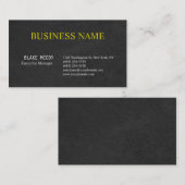 Einzigartiges, elegantes Muster Klassisches Berufl Visitenkarte (Vorne/Hinten)