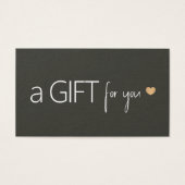 Einzigartiges elegantes Öl Schwarzes Golden Heart (Vorderseite)