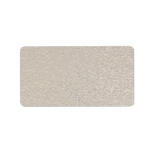 Einzigartiges Embossgold Adressaufkleber (Vorne)