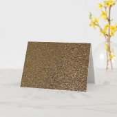 Einzigartiges Embossgold Karte (Gelbe Blume)