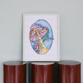 Einzigartiges Erwachsenenfarbposter - Schnecke und Poster