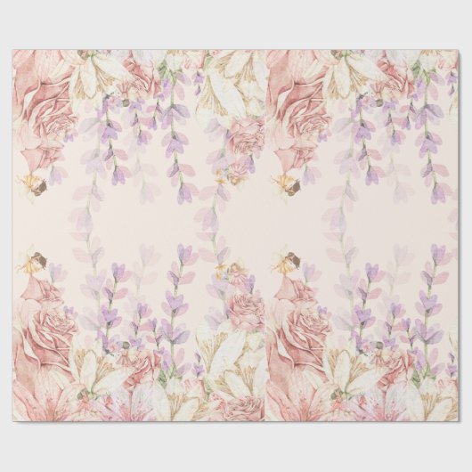 Einzigartiges Fairy Wrapping Paper Geschenkpapier (Flach)
