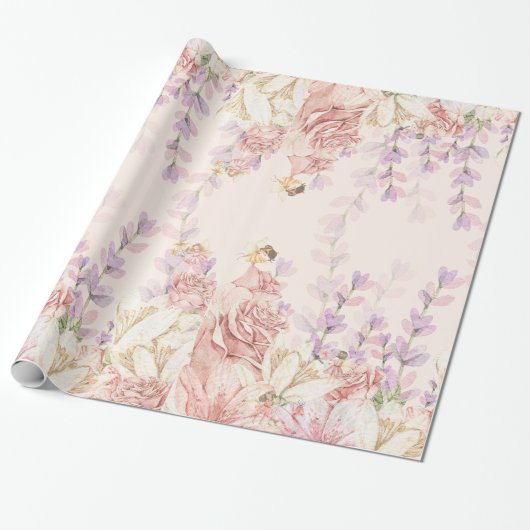 Einzigartiges Fairy Wrapping Paper Geschenkpapier (Ungerollt)