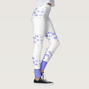 Einzigartiges farbenfrohes Dreiecksmuster und Zita Leggings