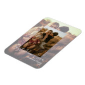 Einzigartiges Foto auf Foto | Beste Mutter überhau Magnet (Linke Seite)