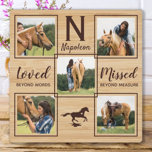 Einzigartiges Foto Fotoplatte