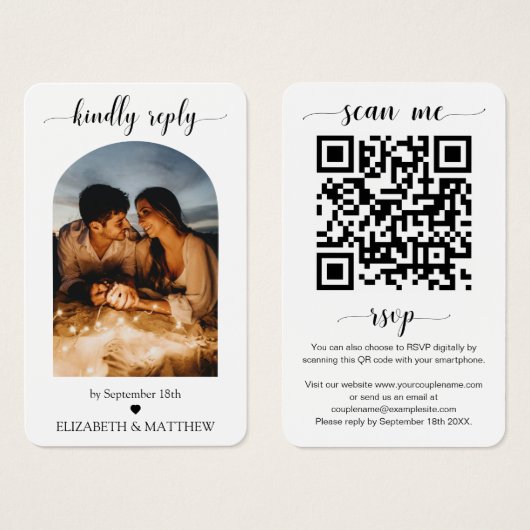 Einzigartiges Foto für den Seitenbogen QR-Code Sca (Vorne & Hinten)