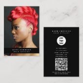 Einzigartiges Foto für moderne Firmenlogos Visitenkarte (Vorne/Hinten)