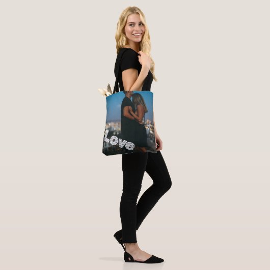 Einzigartiges Foto für Personalisierte Liebe Tasche (Am Model)