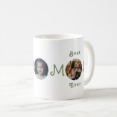 Einzigartiges Foto zum Muttertag 'Beste Mama ever' Kaffeetasse (VorderseiteRechts)