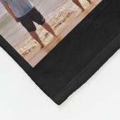 Einzigartiges FotoCollage Personalisiert Fleecedecke (Ecke)