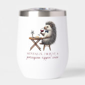 Einzigartiges Funny Niedlich Porcupine Weinroute M (Vorderseite)