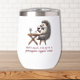 Einzigartiges Funny Niedlich Porcupine Weinroute M