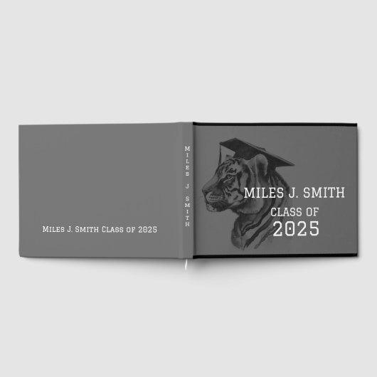 Einzigartiges Gästebuch für Abschluss (Voll)