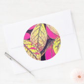 Einzigartiges gefiltertes Foto Runder Aufkleber (Umschlag)