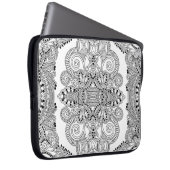 Einzigartiges Gekritzel Laptopschutzhülle (Vorne Rechts)