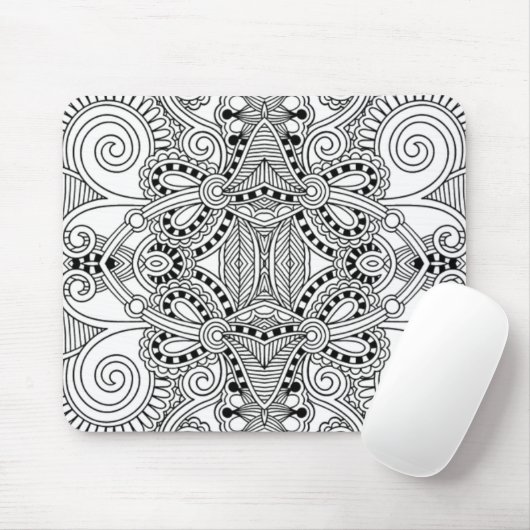 Einzigartiges Gekritzel Mousepad (Mit Mouse)