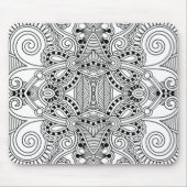 Einzigartiges Gekritzel Mousepad (Vorne)