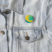 Einzigartiges gelbes Abstract-Design Button (Beispiel)