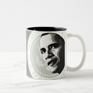 Einzigartiges Geschenk - Barack Obama - Präsident Zweifarbige Tasse