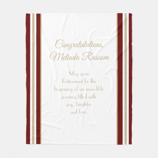 Einzigartiges Geschenk! Decken für die individuell (Vorderseite)