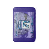 Einzigartiges Geschenk des Im Flugzeug Corps XVIII Badematte (Vorderseite Vertikal)