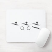 Einzigartiges Geschenk des Triathlon Mousepad (Mit Mouse)