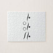 Einzigartiges Geschenk des Triathlon Puzzle (Horizontal)