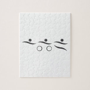 Einzigartiges Geschenk des Triathlon Puzzle