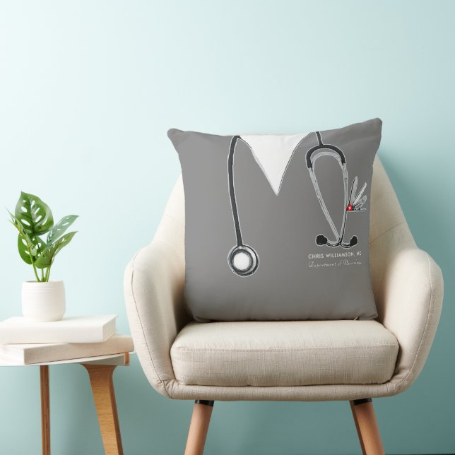 Einzigartiges Geschenk für Ärzte Kissen (Stuhl )