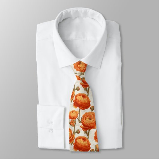 Einzigartiges Geschenk für den Freund Ranunculus Krawatte (Gebunden)