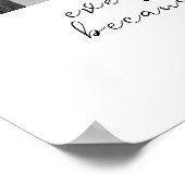 Einzigartiges Geschenk für die Mama aus Foto in Sc Poster (Ecke)