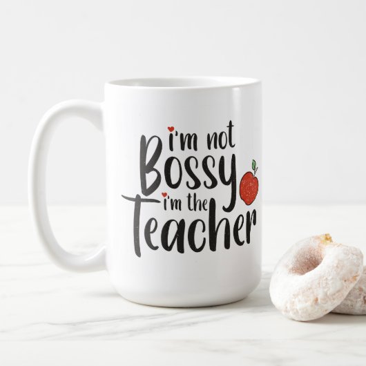 Einzigartiges Geschenk für Erzieher Kaffeetasse (Mit Donut)
