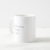 Klassische, weiße Tasse, 325 ml (Vorderseite Links)