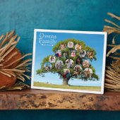 Einzigartiges Geschenk für Keepake | Custom Family Fotoplatte (Seite)