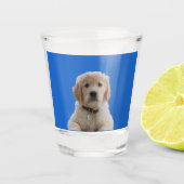 Einzigartiges Geschenk für Kleine Geschenk Hund Lo Schnapsglas (Vorderseite)