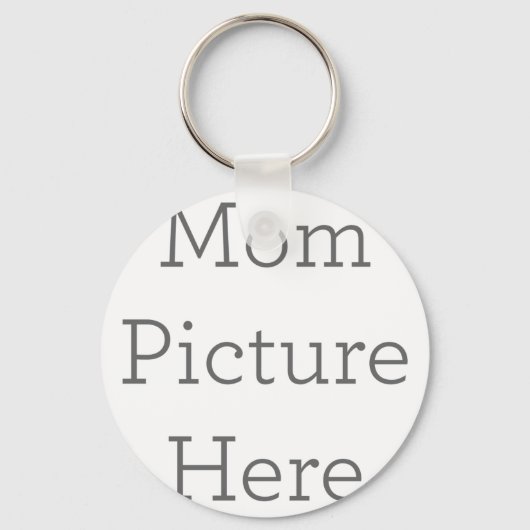 Kreisförmiger Schlüsselanhänger aus Metall, 5,08cm (Vorderseite)