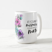 Einzigartiges Geschenk für Mamas Kaffeetasse (VorderseiteRechts)