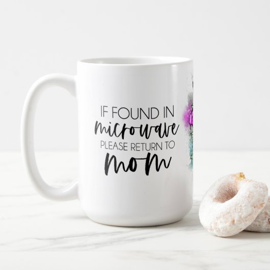 Einzigartiges Geschenk für Mütter Kaffeetasse (Mit Donut)